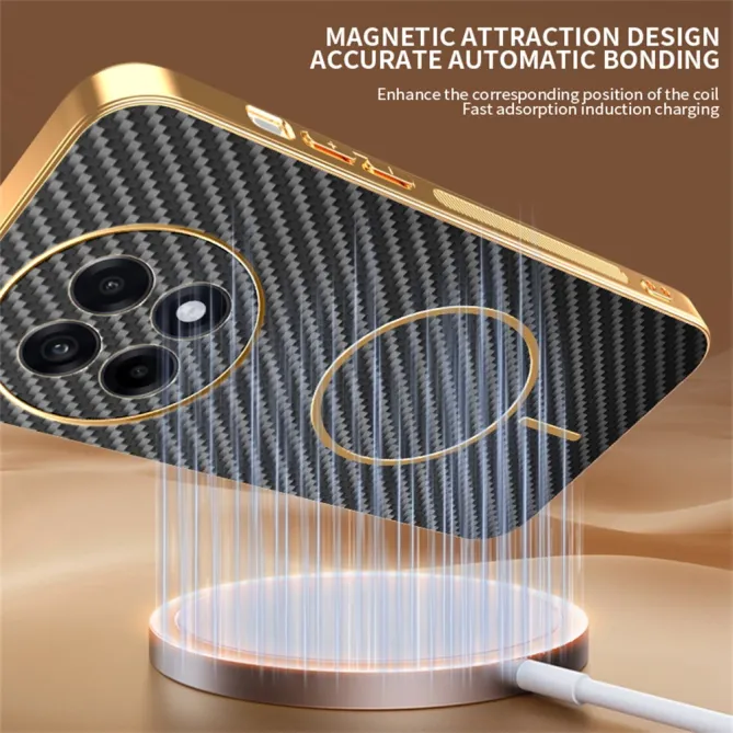 Coque OnePlus 13R Magnétique Texture Carbone