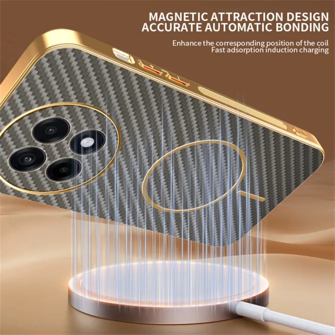 Coque OnePlus 13R Magnétique Texture Carbone