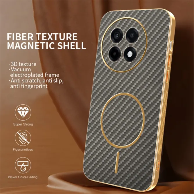 Coque OnePlus 13R Magnétique Texture Carbone