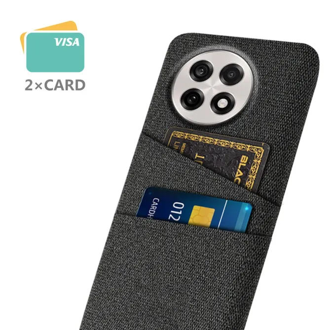 Coque OnePlus 13R en Tissu avec Double Rangement