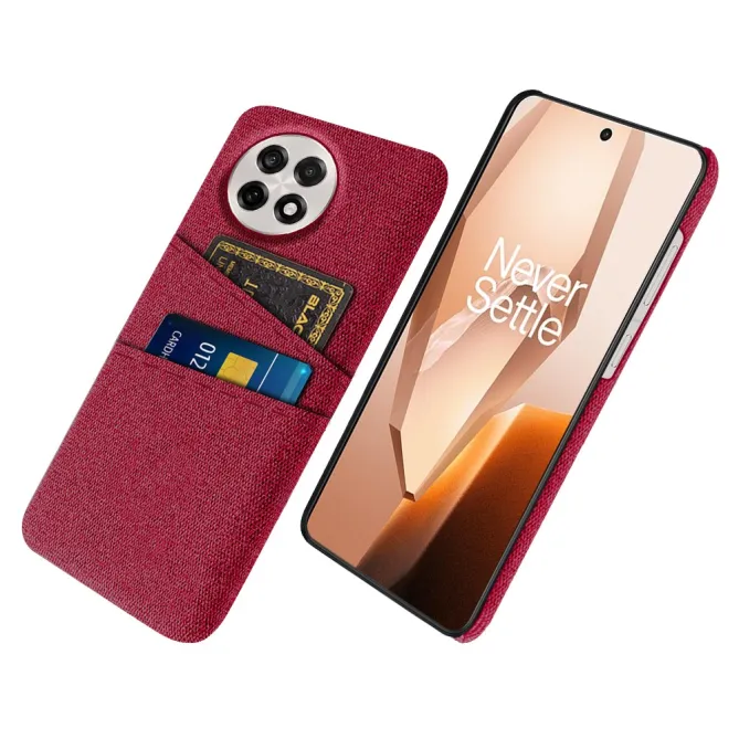 Coque OnePlus 13R en Tissu avec Double Rangement