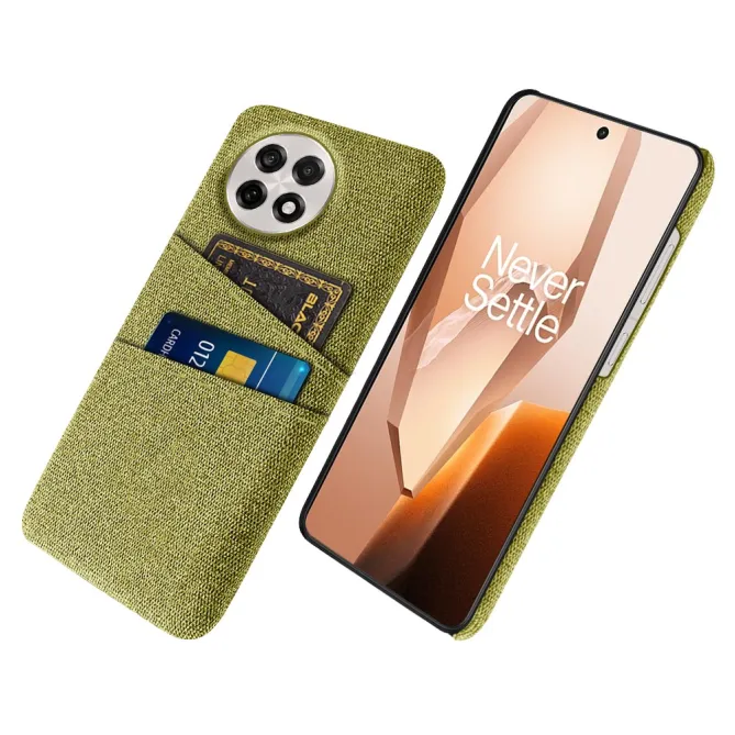 Coque OnePlus 13R en Tissu avec Double Rangement