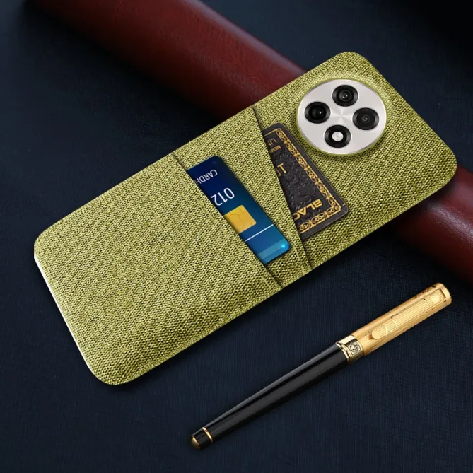 Coque OnePlus 13R en Tissu avec Double Rangement