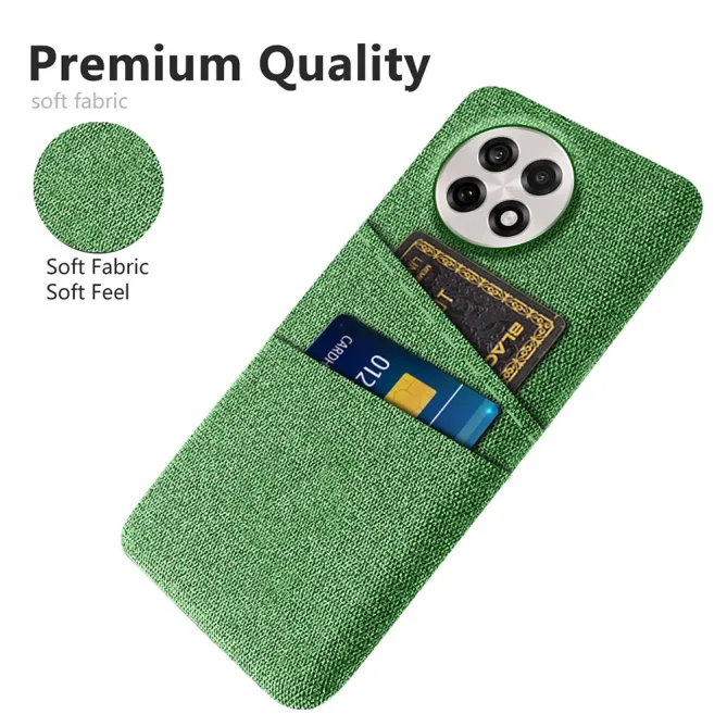 Coque OnePlus 13R en Tissu avec Double Rangement