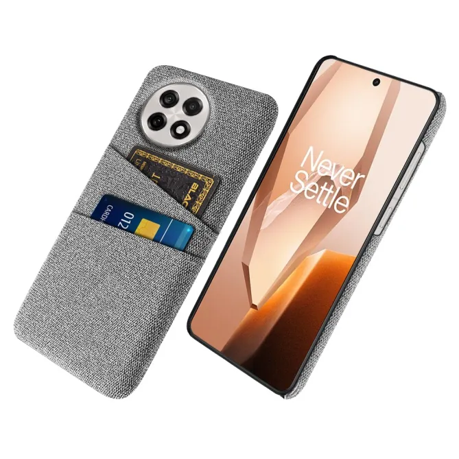 Coque OnePlus 13R en Tissu avec Double Rangement