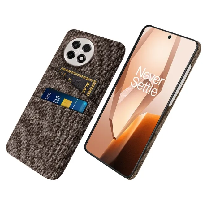 Coque OnePlus 13R en Tissu avec Double Rangement
