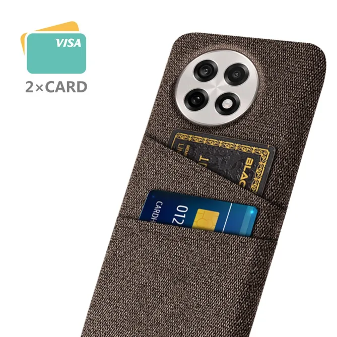 Coque OnePlus 13R en Tissu avec Double Rangement
