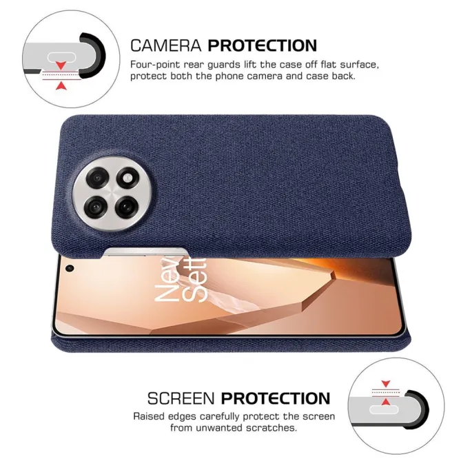 Coque OnePlus 13R revêtement tissu