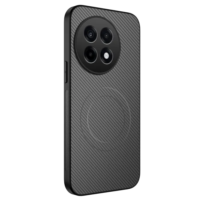 Coque OnePlus 13R Magnétique Style Fibre de Carbone