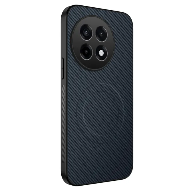 Coque OnePlus 13R Magnétique Style Fibre de Carbone