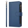 Housse OnePlus 13R ORGANIZER Simili Cuir Multi-Rangements Dragonne