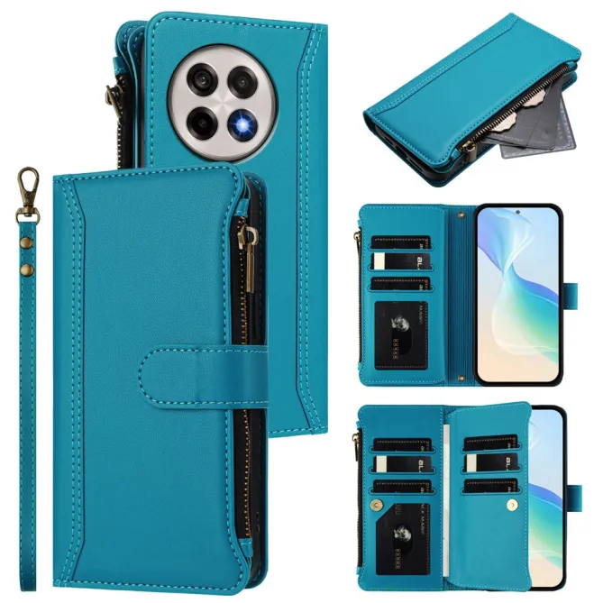 Housse OnePlus 13R ORGANIZER Simili Cuir Multi-Rangements Dragonne