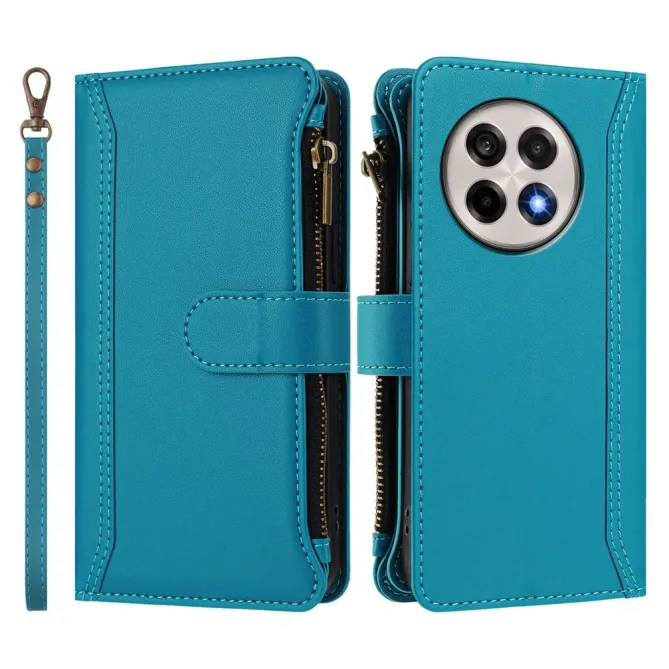 Housse OnePlus 13R ORGANIZER Simili Cuir Multi-Rangements Dragonne