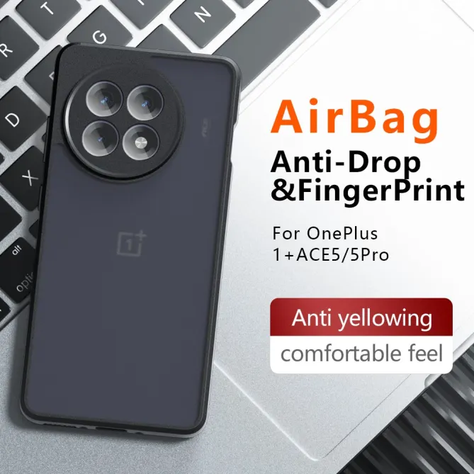 Coque Bumper OnePlus 13R Semi-Transparente