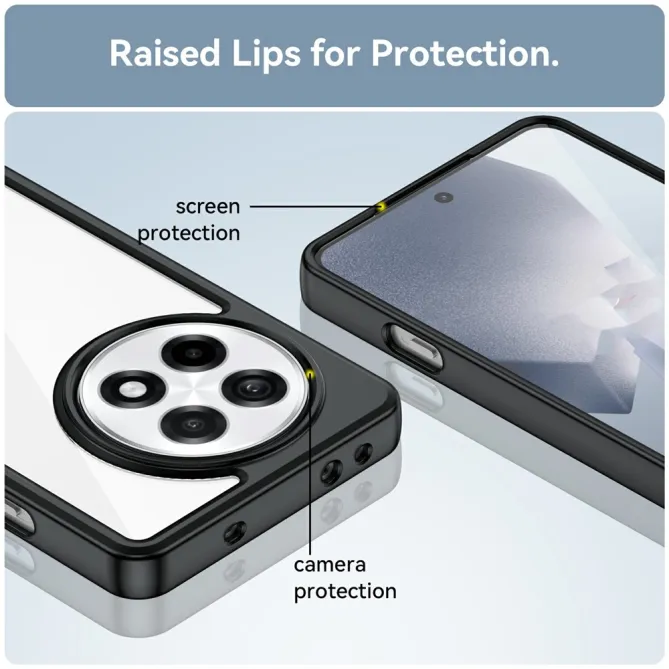 Coque OnePlus 13R Transparente Contour Couleuré