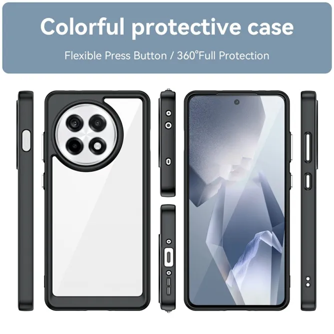 Coque OnePlus 13R Transparente Contour Couleuré