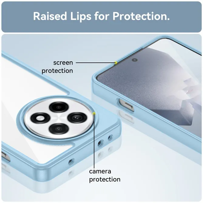 Coque OnePlus 13R Transparente Contour Couleuré