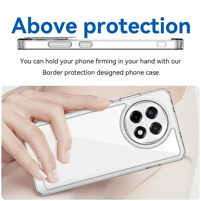 Coque OnePlus 13R Transparente Contour Couleuré