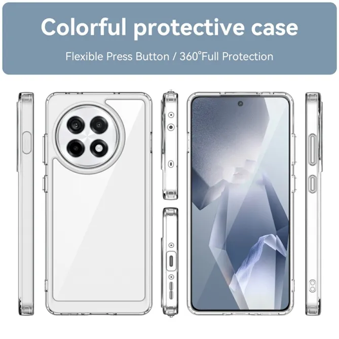 Coque OnePlus 13R Transparente Contour Couleuré