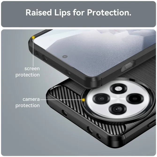 Coque OnePlus 13R en Gel Effet Brossé