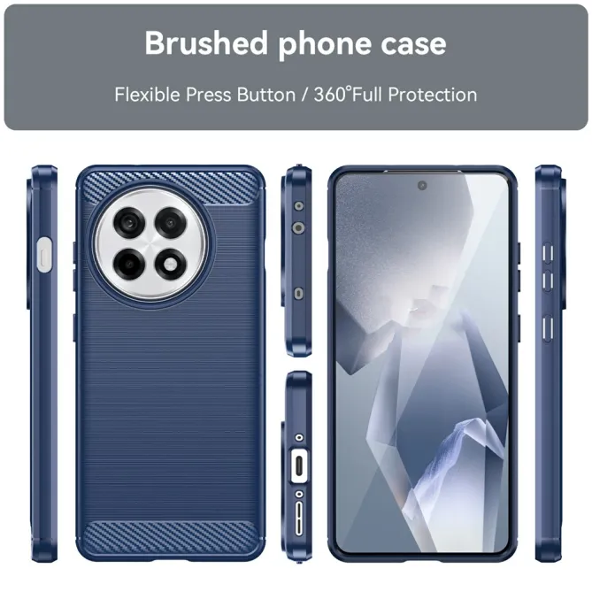 Coque OnePlus 13R en Gel Effet Brossé