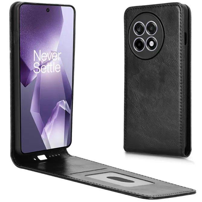 Housse OnePlus 13R Flip Vertical Porte-Carte Simili Cuir