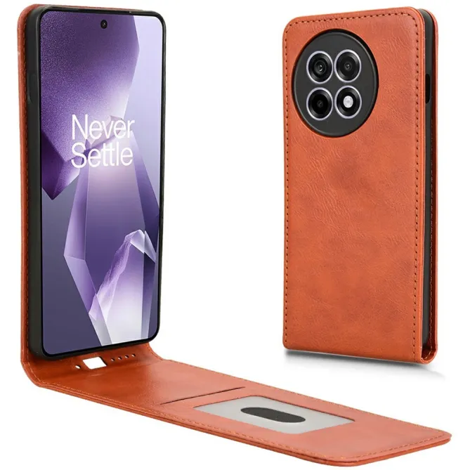 Housse OnePlus 13R Flip Vertical Porte-Carte Simili Cuir