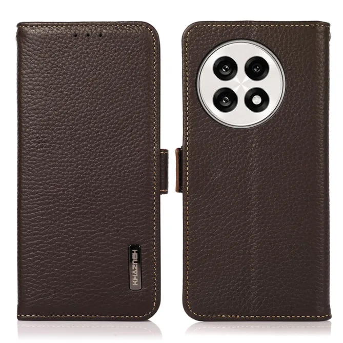 Housse OnePlus 13R KHAZNEH cuir grainé first