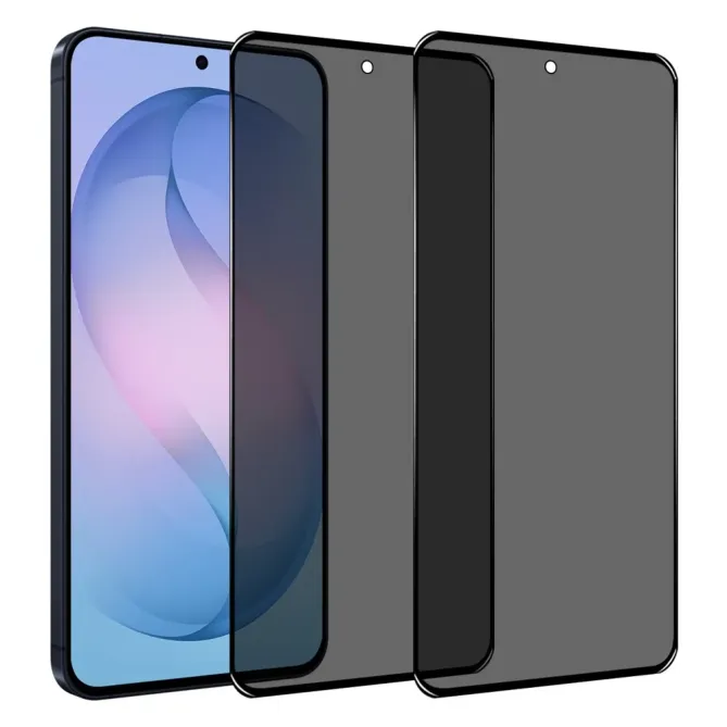 Film confidentialité Samsung Galaxy S26 FE A++ en verre trempé (2 pièces)