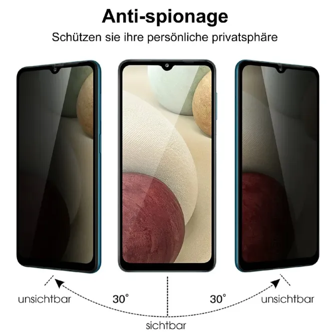 Film de confidentialité Samsung Galaxy S26 FE en verre trempé