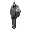 Chargeur Voiture 2 Câbles USB-C Rétractables Écran Voltage