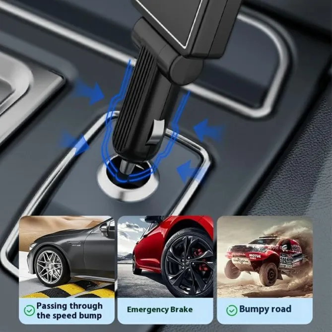 Chargeur Voiture Compact Câble USB-C Enrouleur 30W