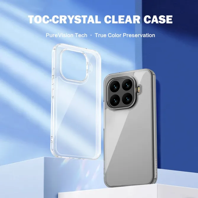 Coque Xiaomi 17T Pro TOC transparente coins renforcés anti-rayures