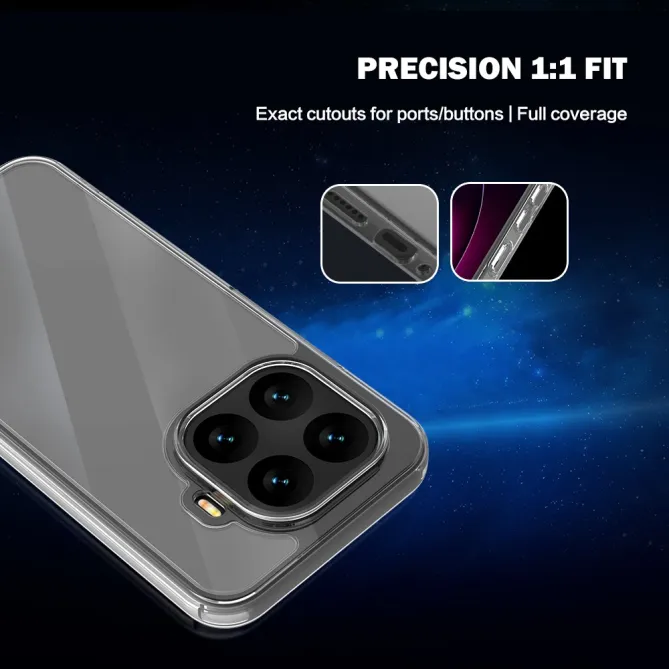 Coque Xiaomi 17T Pro TOC transparente coins renforcés anti-rayures
