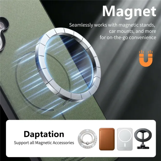 Coque Xiaomi 17T Pro Porte-Cartes Amovible Sangle Béquille