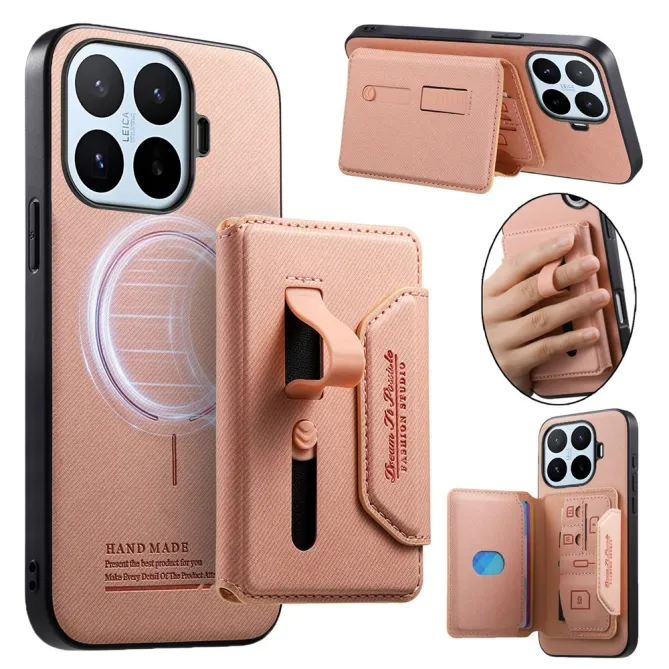 Coque Xiaomi 17T Pro Porte-Cartes Amovible Sangle Béquille