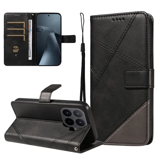 Housse Xiaomi 17T Pro Géométrique Bicolore