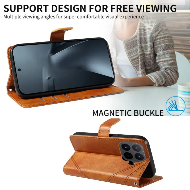 Housse Xiaomi 17T Pro Géométrique Bicolore