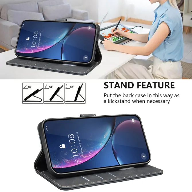 Housse Xiaomi 17T Pro Effet Cuir BF37