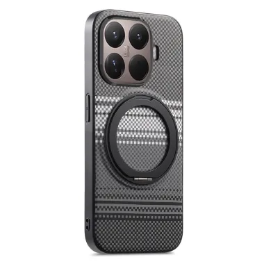 Coque Xiaomi 17T Pro Magnétique Anneau design tissé à carreaux