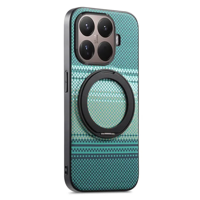 Coque Xiaomi 17T Pro Magnétique Anneau design tissé à carreaux