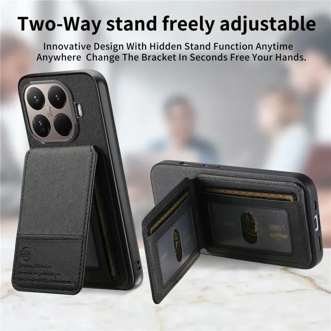 Coque Xiaomi 17T Pro Porte-Cartes Dépliant RFID
