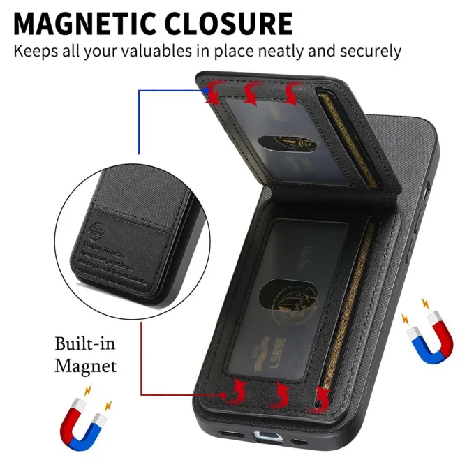 Coque Xiaomi 17T Pro Porte-Cartes Dépliant RFID