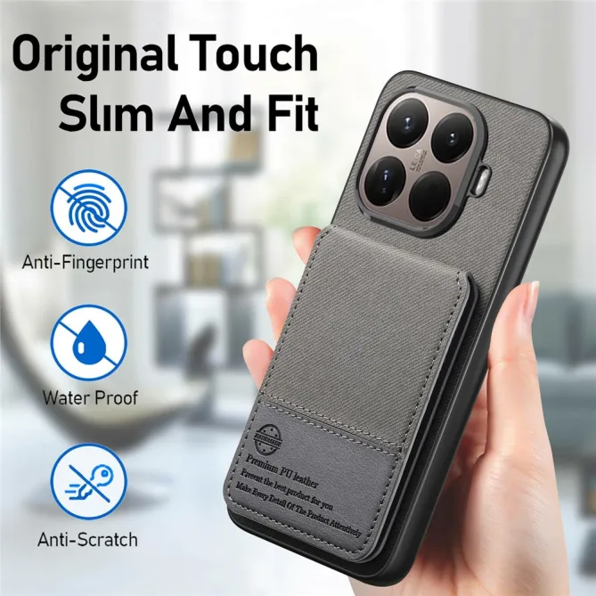 Coque Xiaomi 17T Pro Porte-Cartes Dépliant RFID