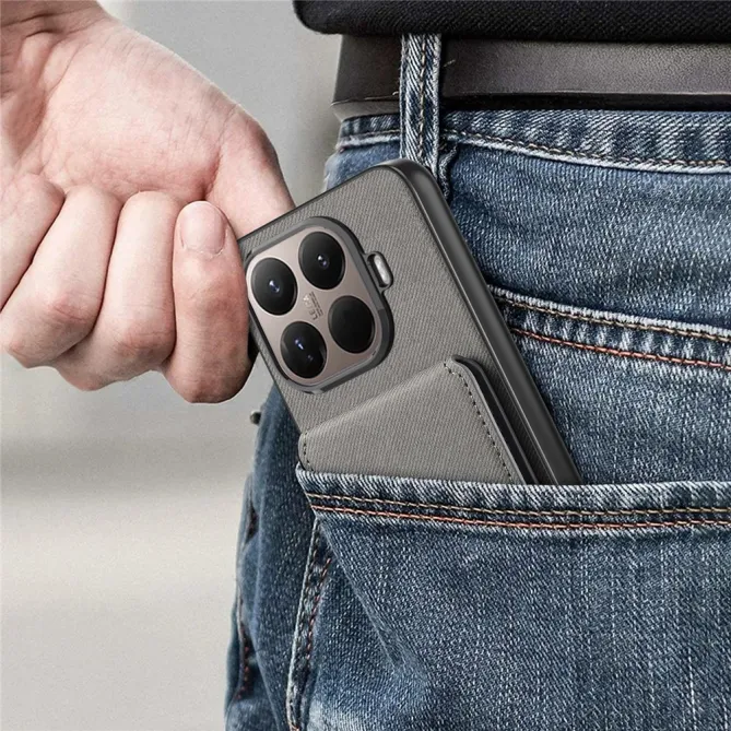 Coque Xiaomi 17T Pro Porte-Cartes Dépliant RFID