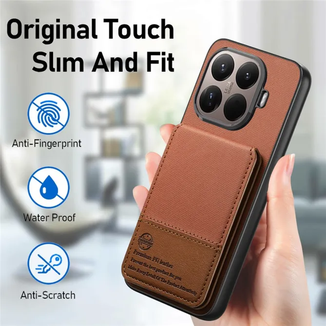 Coque Xiaomi 17T Pro Porte-Cartes Dépliant RFID