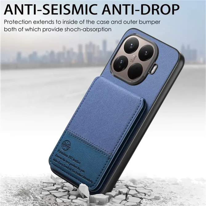 Coque Xiaomi 17T Pro Porte-Cartes Dépliant RFID