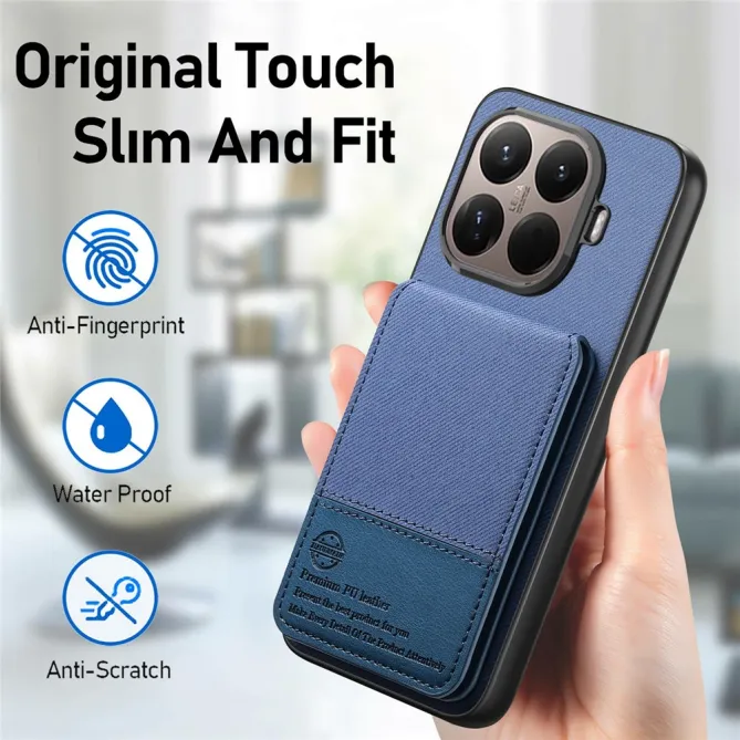 Coque Xiaomi 17T Pro Porte-Cartes Dépliant RFID