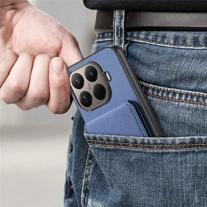 Coque Xiaomi 17T Pro Porte-Cartes Dépliant RFID