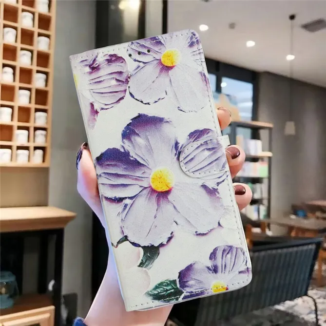 Housse Xiaomi 17T Pro Fleurs Violettes